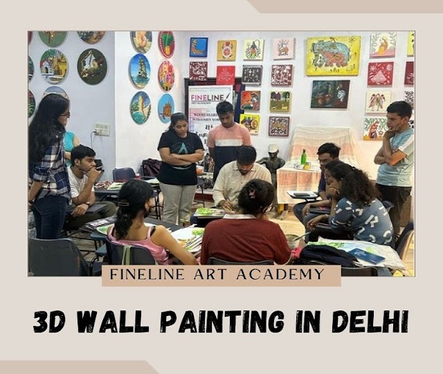 3D Wall Painting In Delhi - Fineline Art Academy